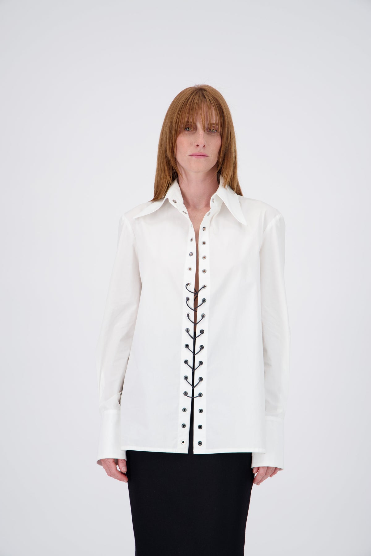 Laced Office Shirt - Pressiat